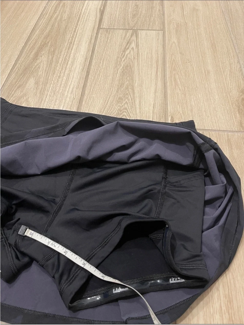 Lululemon Pace Rival Mid Rise Skirt Heritage 365 Camo Deep Coal Sz 4